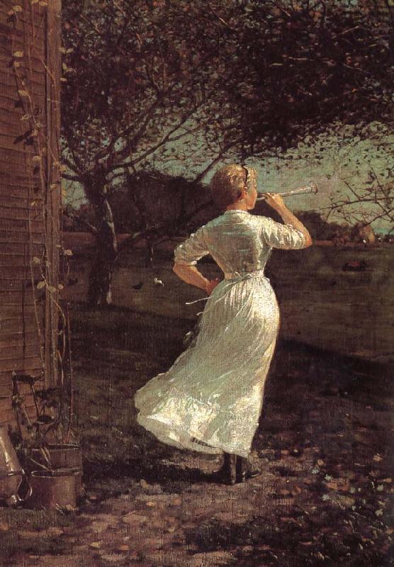 Dinner Horn, Winslow Homer